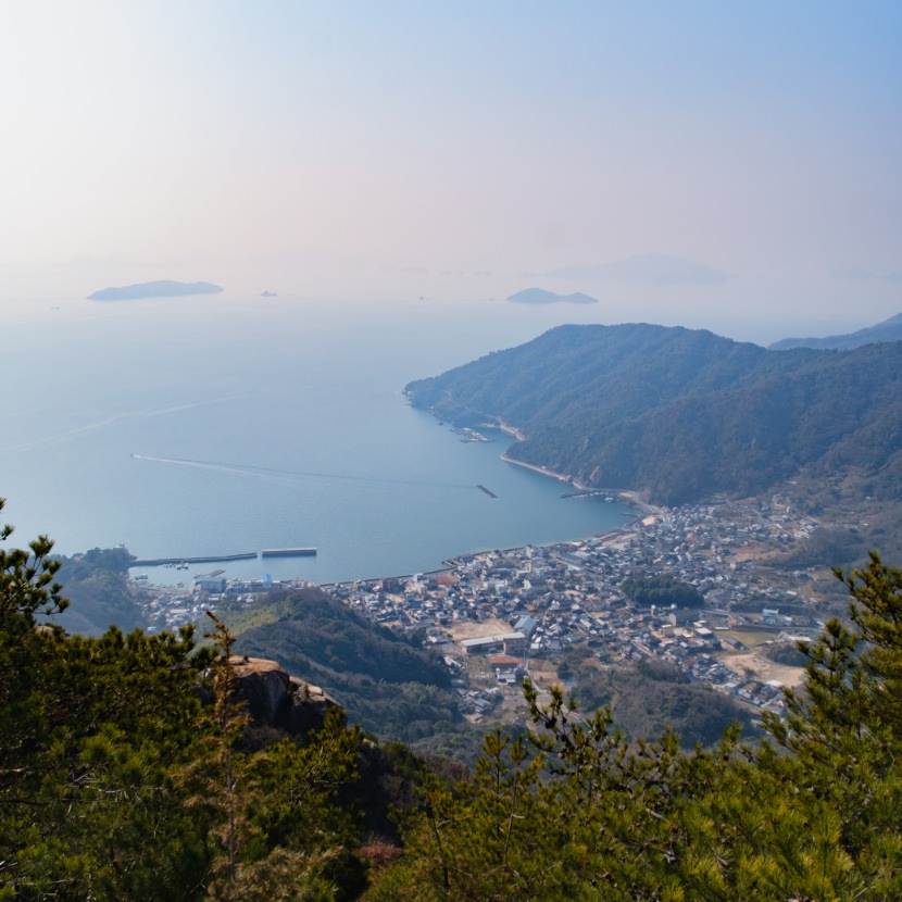 瀬戸内の絶景が楽しめる