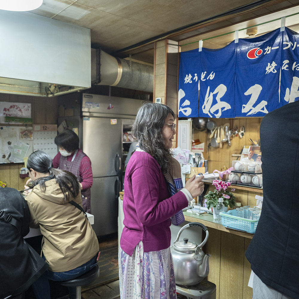 店内はいつも満席